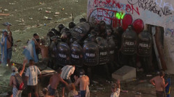 Përleshje e arrestime në festën në Argjentinë për triumfin në Kupën e Botës”