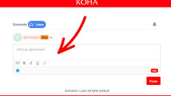 “KOHA” kthen komentet në portal
