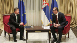 Lajçak pas takimit me Vuçiqin: Diskutim konstruktiv