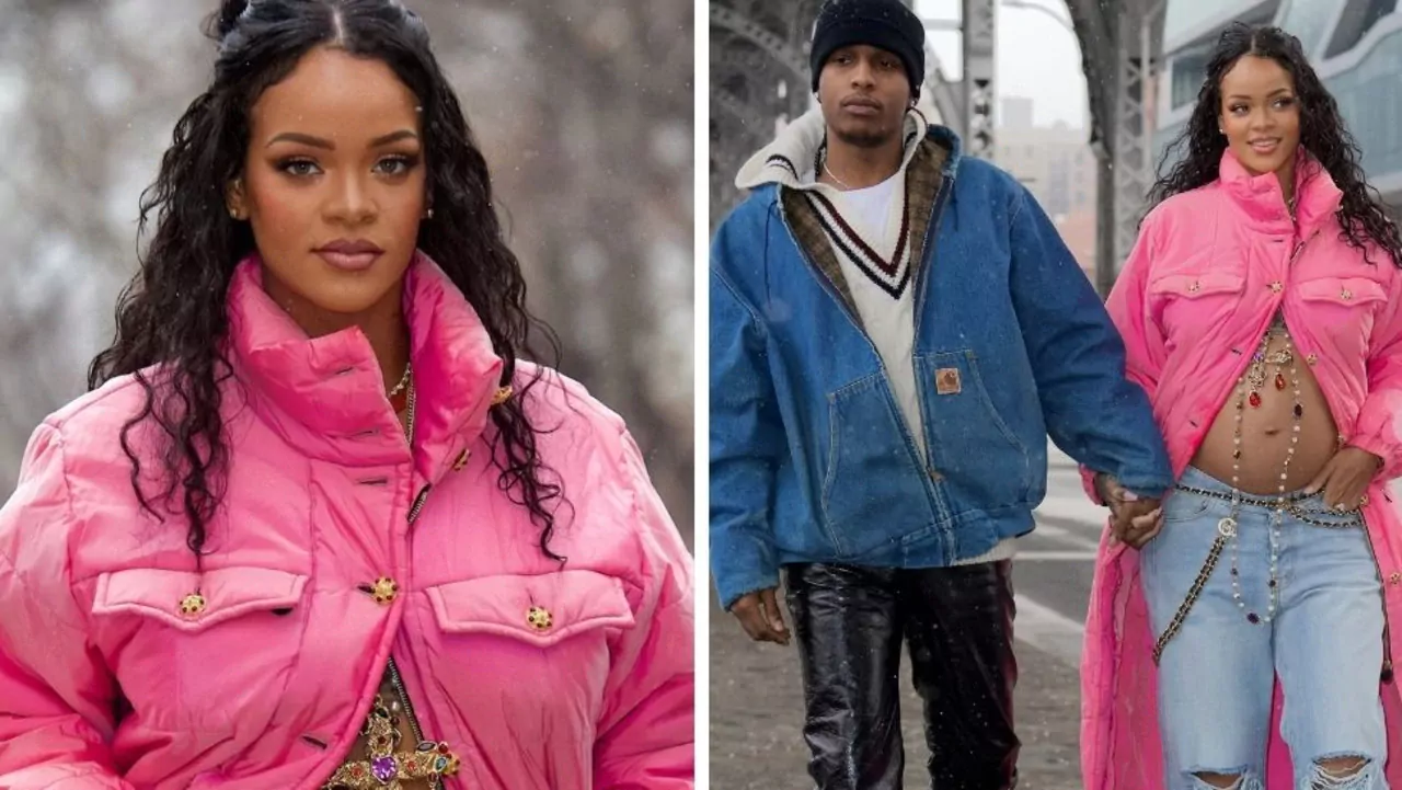 Rihanna publikon fotografi të tjera të shtatzënisë