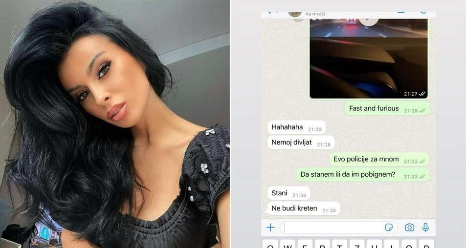 E dashura shtatzënë i dërgon Kastratit video duke drejtuar veturën me shpejtësi të madhe