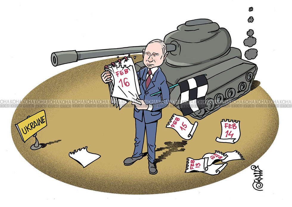 Karikatura e ditës - 17 shkurt 2022