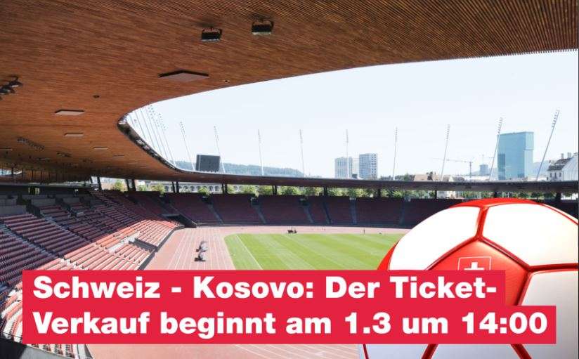 Më 1 mars dalin në shitje biletat për ndeshjen Zvicër – Kosovë
