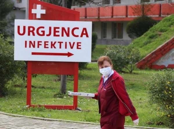 Pesë të vdekur dhe 260 raste të reja me COVID-19 në Shqipëri