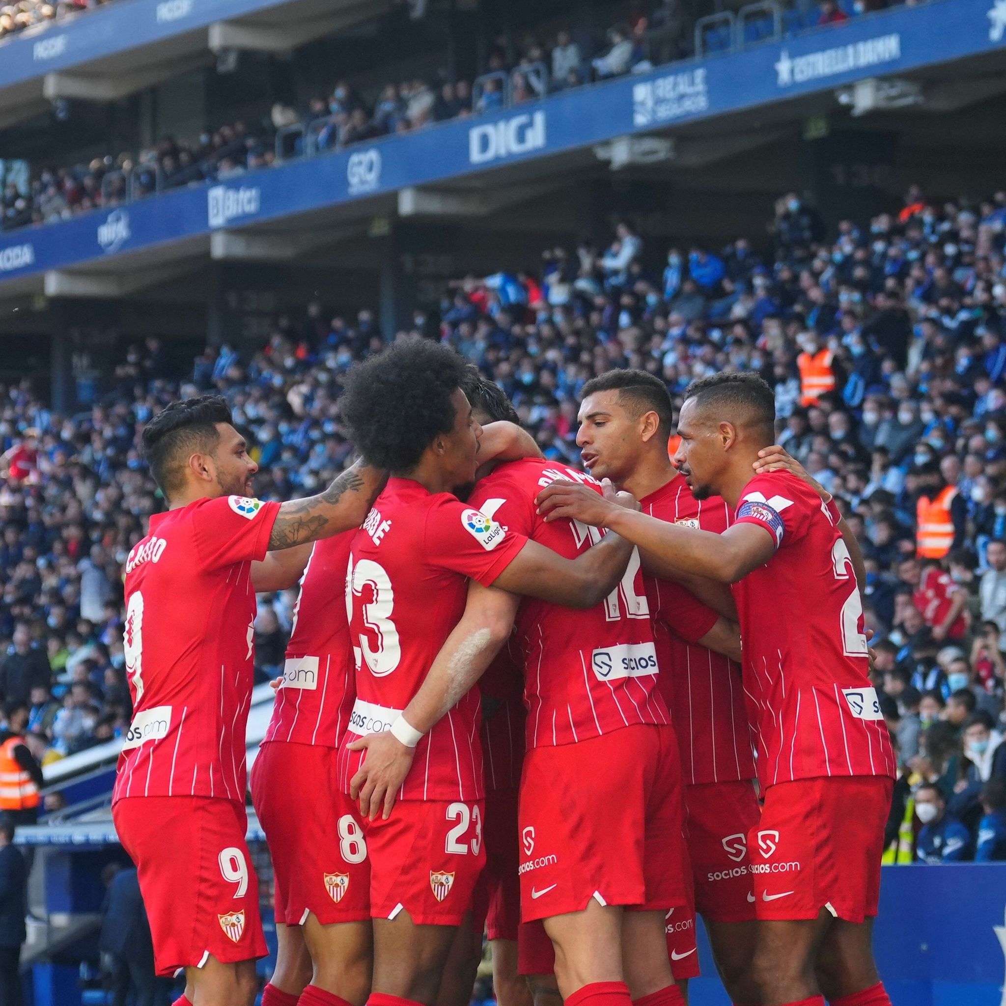 Sevilla ndalet në barazim dhe bën hap prapa në garën për titull