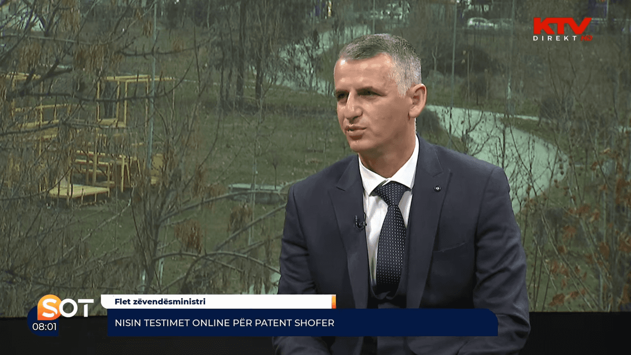 Durmishi: Në testimin online për patentë-shofer eliminohet korrupsioni