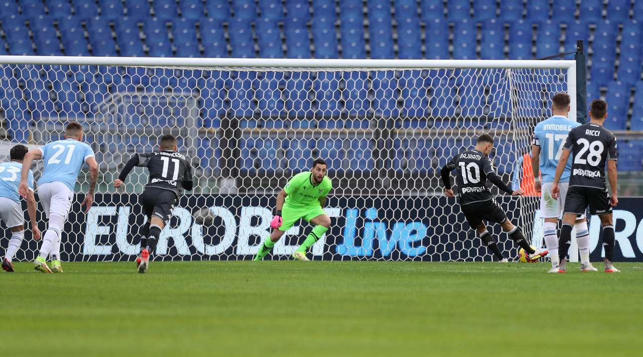 Bajrami shënon gol në barazimin e Empolit ndaj Lazios