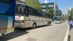 Shoqata e autobusëve të Mitrovicës e Vushtrrisë proteston për kushte të punës