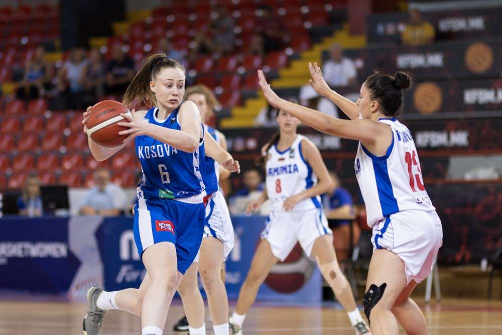 Basketboll, Kosova U20 e 15-ta prej 18 përfaqësueseve në Evropianin e Divizionit B