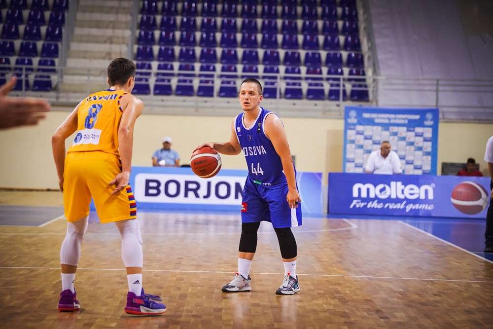 Basketboll, Kosova U20 e mbyll Evropianin me humbje të thellë