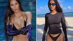 Kim Kardashian po shet një veshje të çuditshme në koleksionin e rrobave
