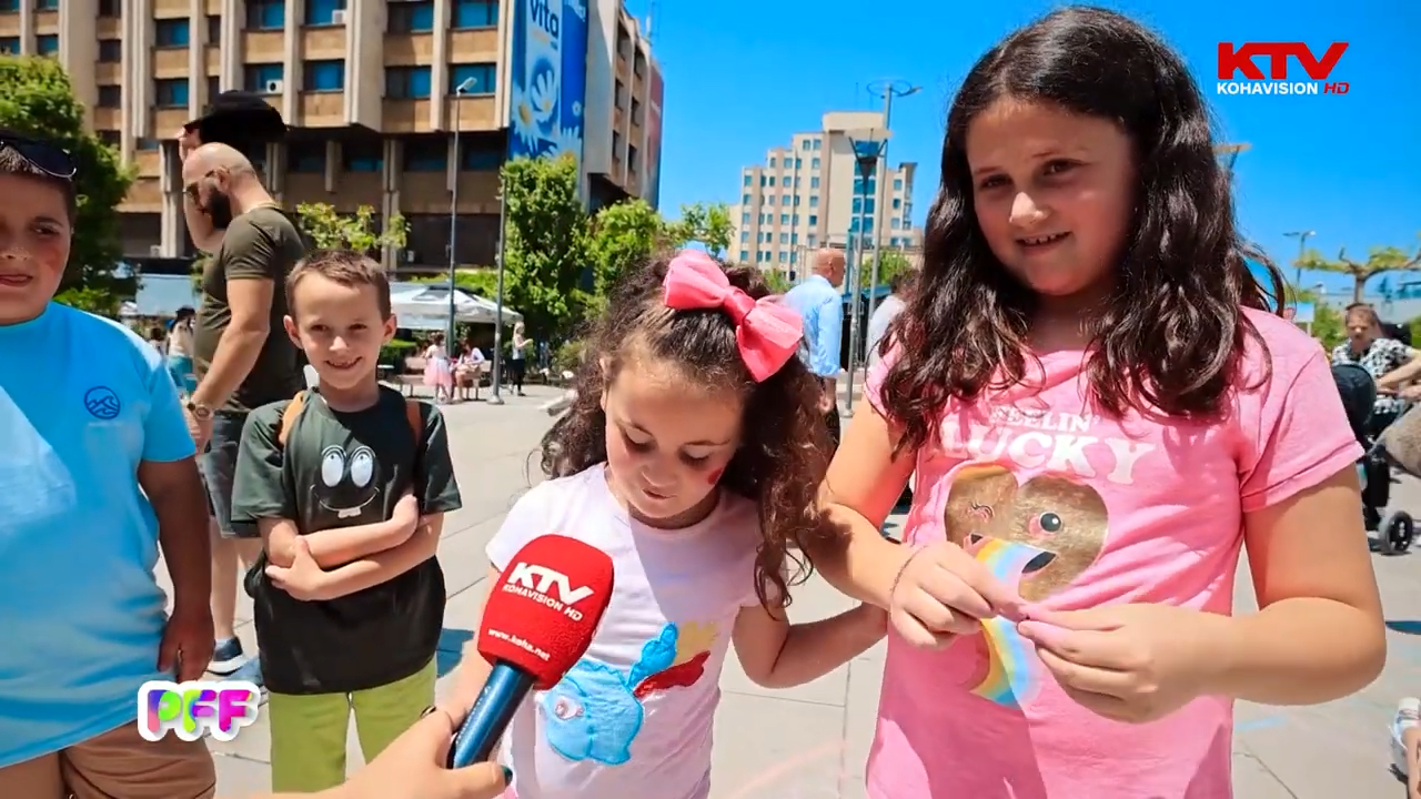 Dita Ndërkombëtare e Fëmijëve, festa në sheshin e Prishtinës
