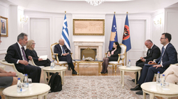 Osmani i kërkon Greqisë mbështetje për anëtarësimin e Kosovës në KiE