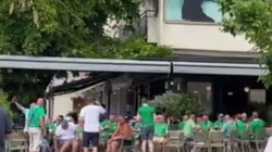 Tifozët e Irlandës së Veriut nisin festën në Prishtinë