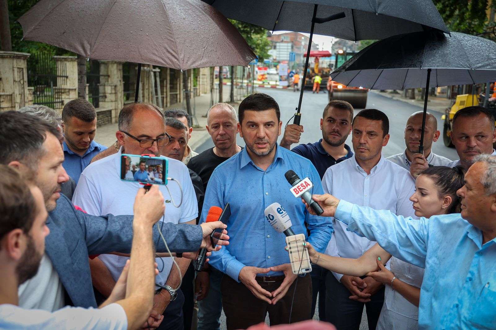 Memli Krasniqi e Shaqir Totaj ne Prizren