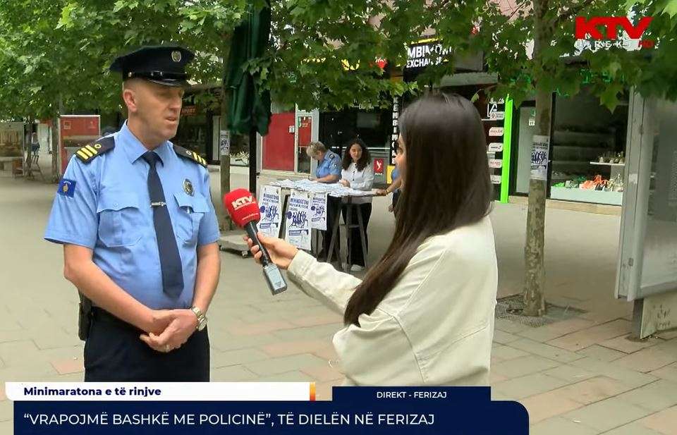 “Vrapojmë bashkë me policinë”, të dielën në Ferizaj