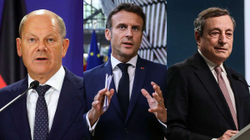Scholz, Macron e Draghi nisen për Kiev