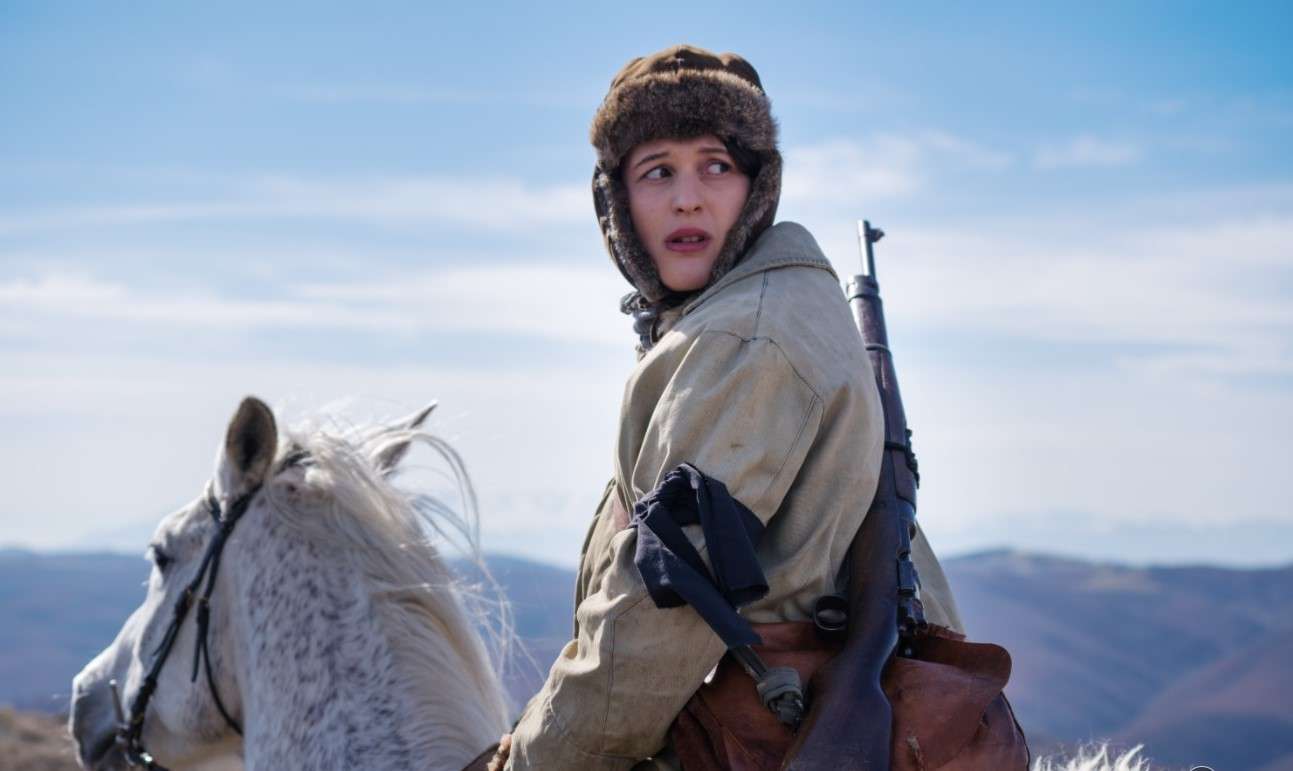 Rina Krasniqi në rolin e Luanës në filmin “Virgjëresha shqiptare”