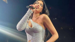 Dua Lipa në përqafim të ngrohtë me reperin amerikan