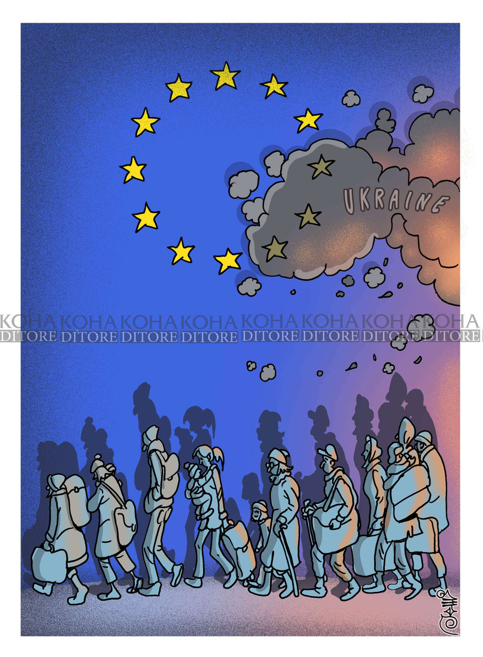 Karikatura e ditës - 5 mars 2022