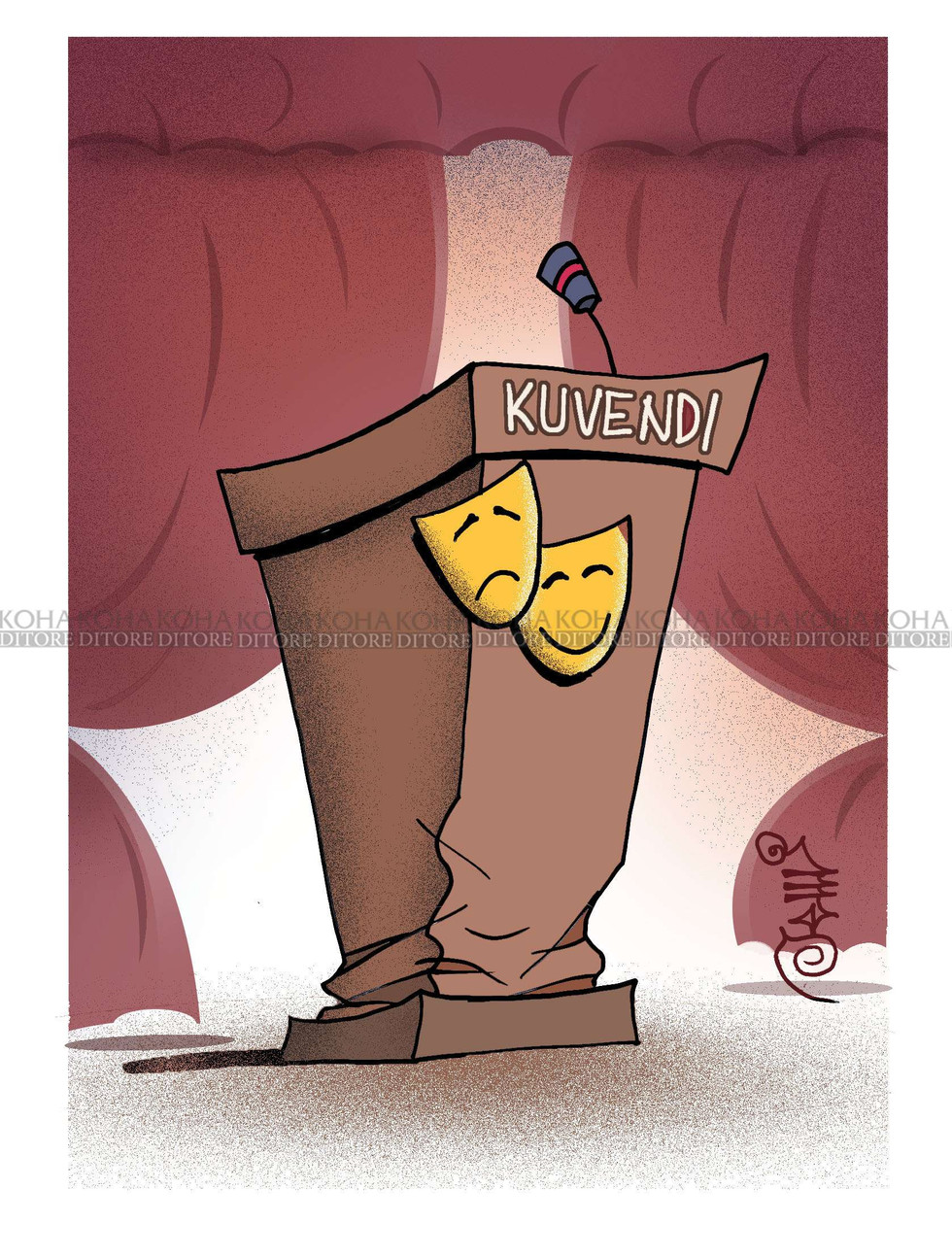 Karikatura e ditës - 16 mars 2022