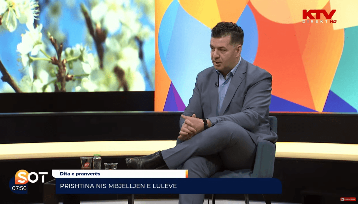 Nis mbjellja e 1 milion e 200 mijë luleve në Prishtinë - KOHA.net