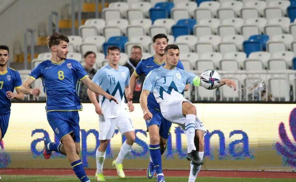 Pa gola në pjesën e parë në ndeshjen Kosova U21 – Sllovenia U21