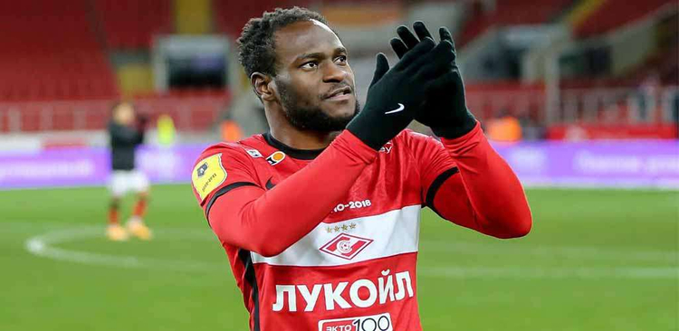 Moses aiming to help Spartak Moscow win Premier League after