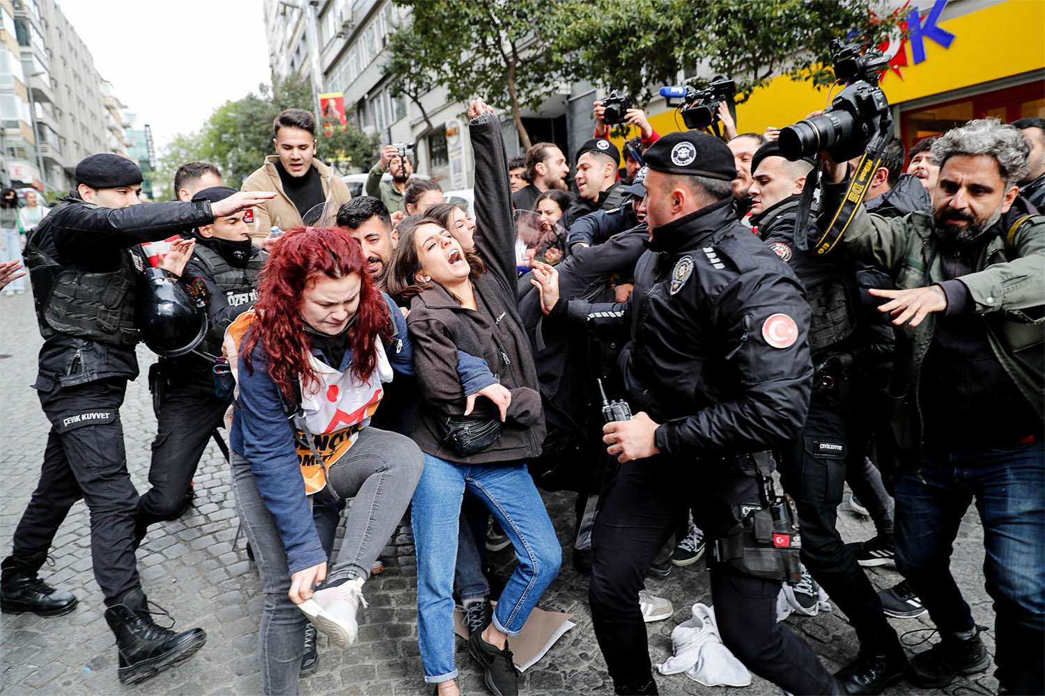 1 Maj, Stamboll, Protesta