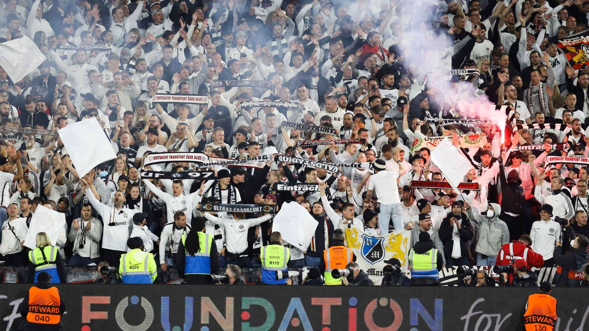 Më shumë se 30 të arrestuar para ndeshjes Frankfurt – West Ham