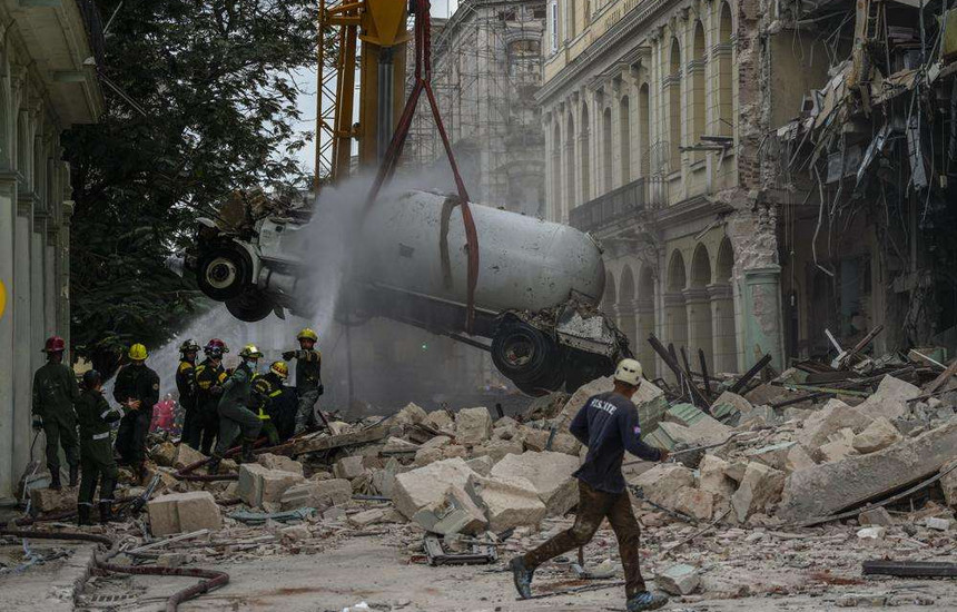 22 të vdekur pasi një cisternë gazi shpërthen afër një hoteli në Havana