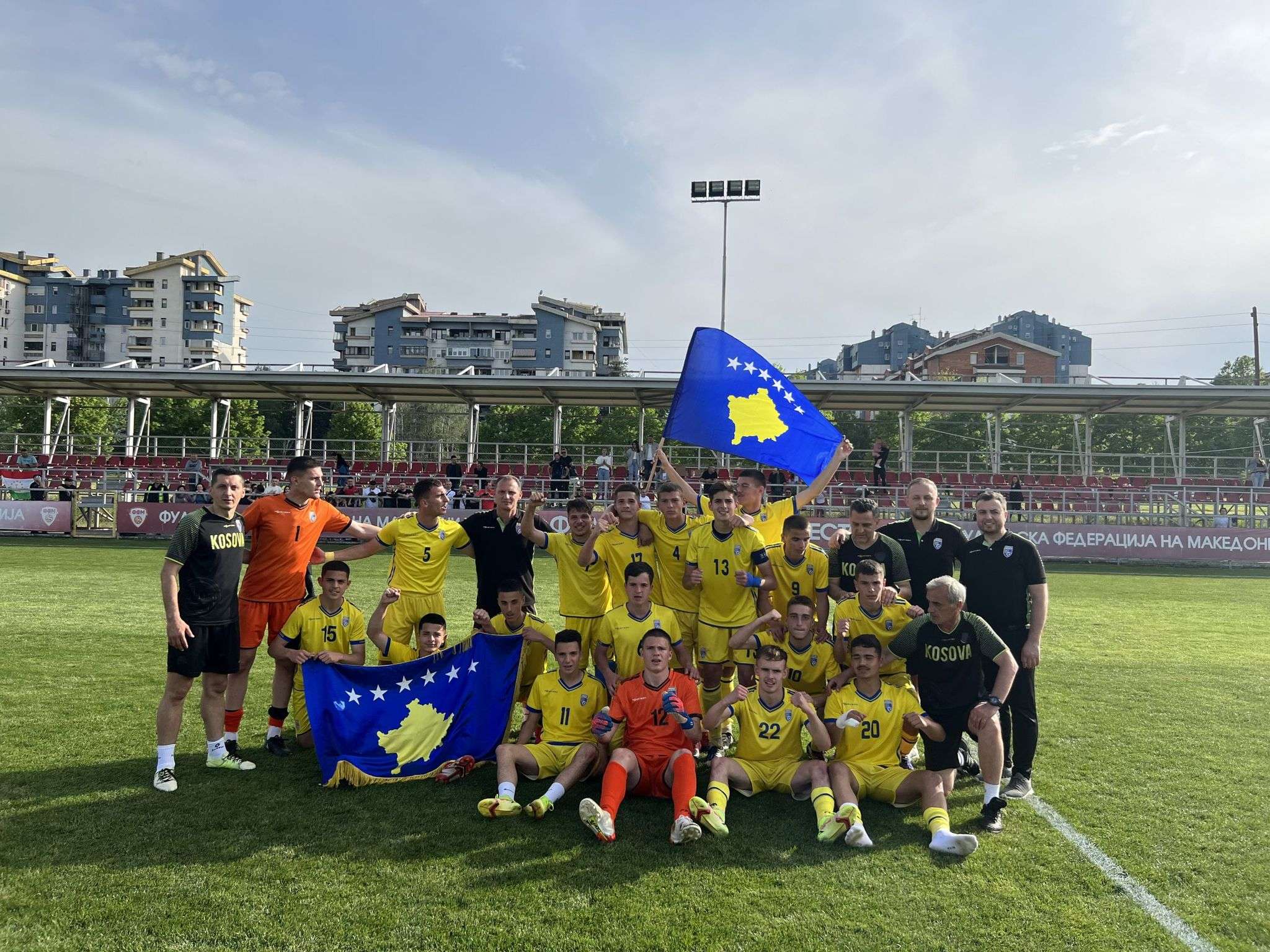 Futbollistët e rinj Kosova U16