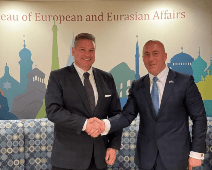 Ramush Haradinaj, Gabriel Escobar, Maj 2022