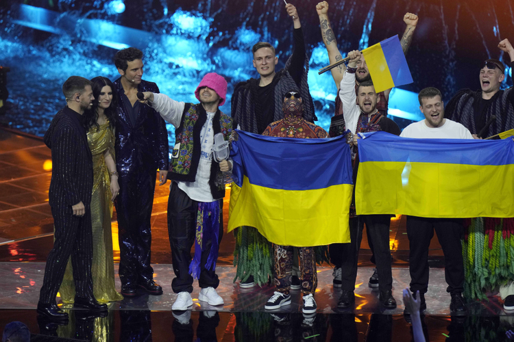 Ukraina, fitore, Eurovision, Rusia, sulme kibernetike, Italia, maj 2022