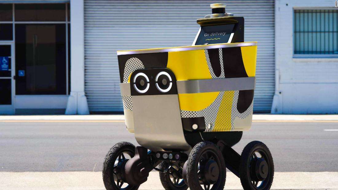 uber, roboti, ushqimi, kompania