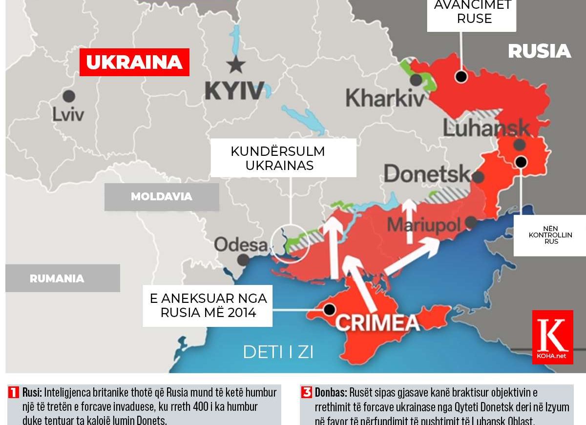 Russian Lab The 82nd day of the Russian invasion in Ukraine - KOHA.net