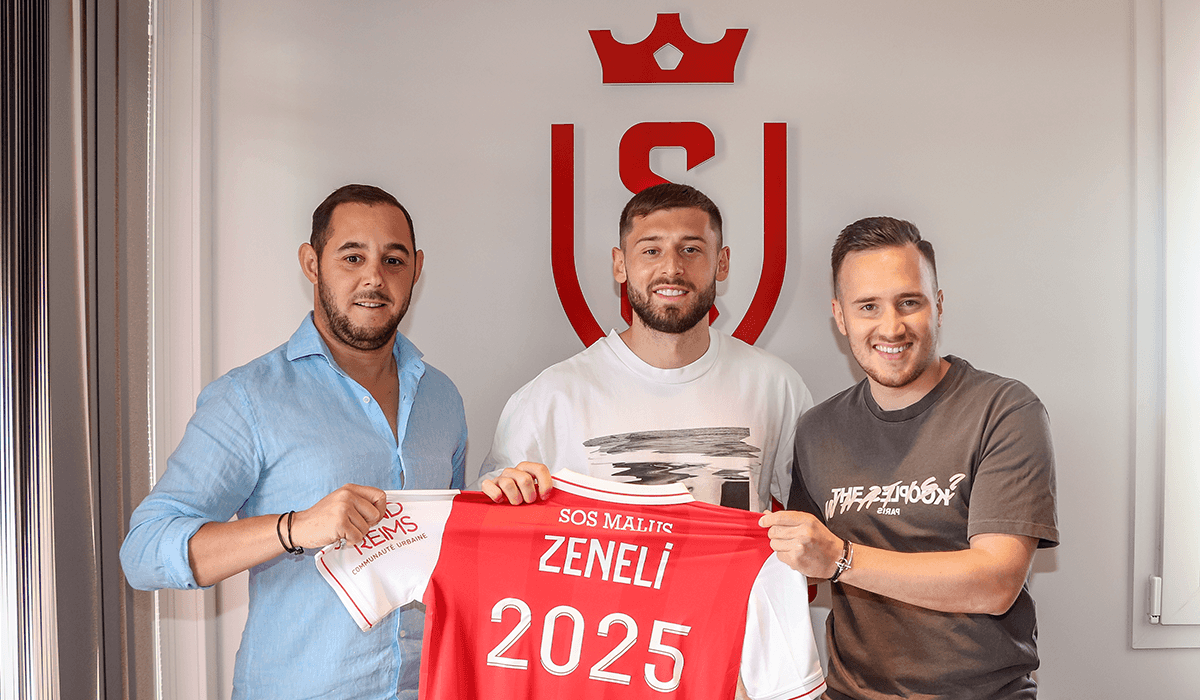 Zeneli nënshkruan kontratë të re me Reimsin