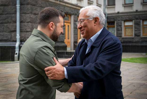 Kryeministri portugez takon Zelenskyn në Kiev
