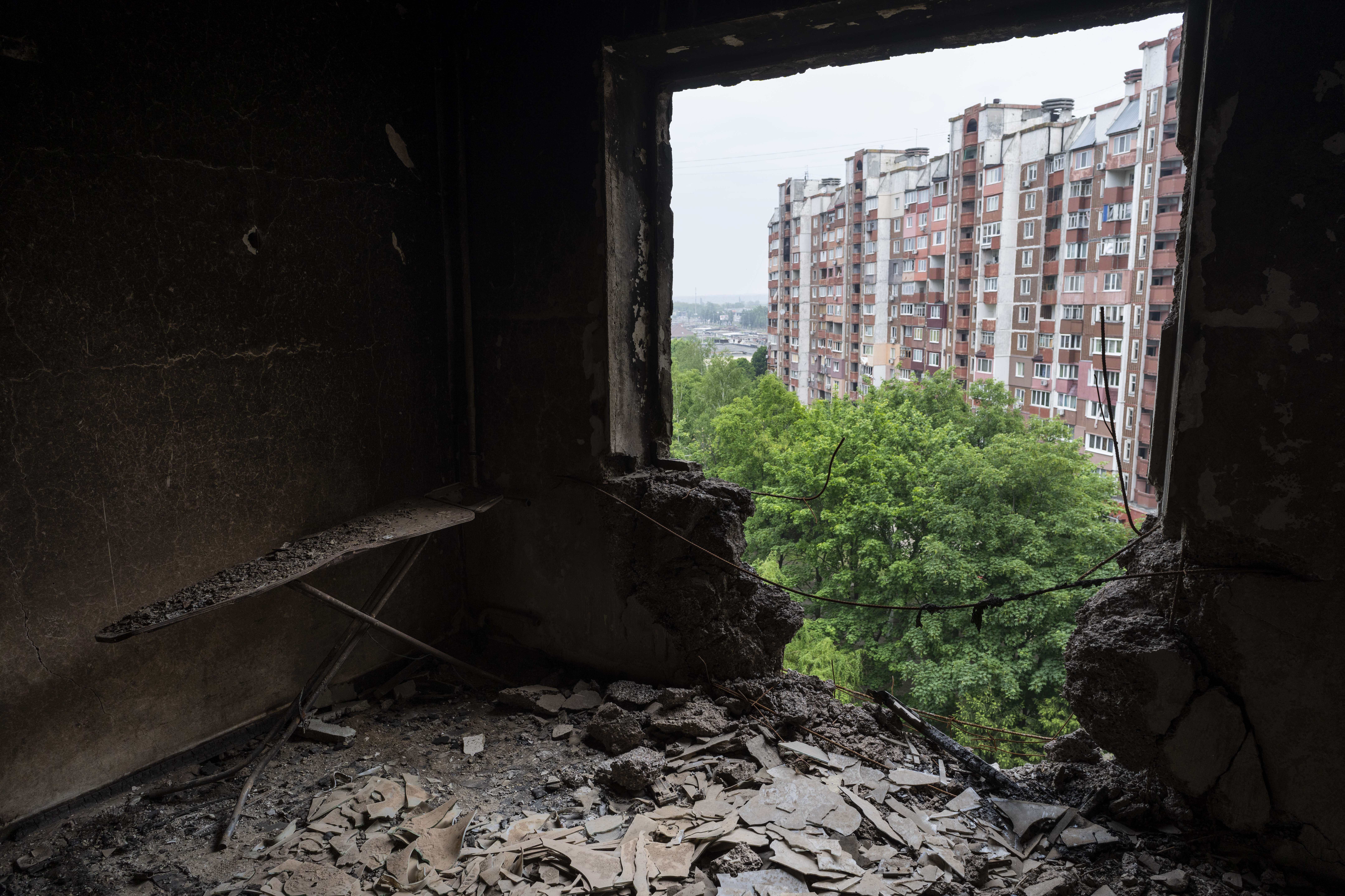 Kryetari i vendosur nga Rusia i qytetit ukrainas plagoset në një shpërthim