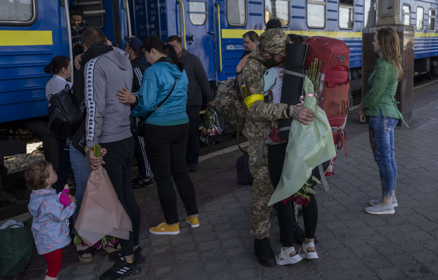 Kharkiv  - refugjatet ukrainas