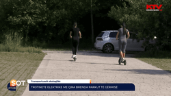 Trotinete elektrike me qira brenda Parkut të Gërmisë