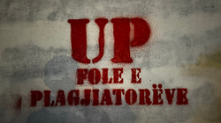 UP-së i vendoset mbishkrimi “Fole e plagjiatorëve”