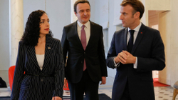 Osmani e Kurti shpalosin qëndrimet për veriun e dialogun në takim me Macronin