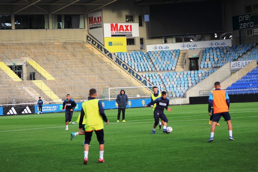 Krasniqi shpreson në disiplinë për triumf ndaj Ukrainës