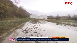 Bujku nga Barileva ankohet se iu vërshua serra nga reshjet e fundit