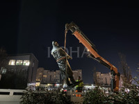 Shtatorja e Anton Cettes te kampusi i Universitetit te Prishtines