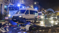 Trazira në rrugët e Brukselit pas disfatës së Belgjikës në Kupën e Botës 