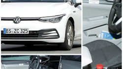 Volkswagen Golf 2023 spiunohet nga brenda