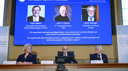 Tre shkencëtarë ndajnë Nobelin për fizikë