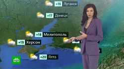 Rajonet ukrainase të aneksuara shfaqen në parashikimin e motit në televizionin rus